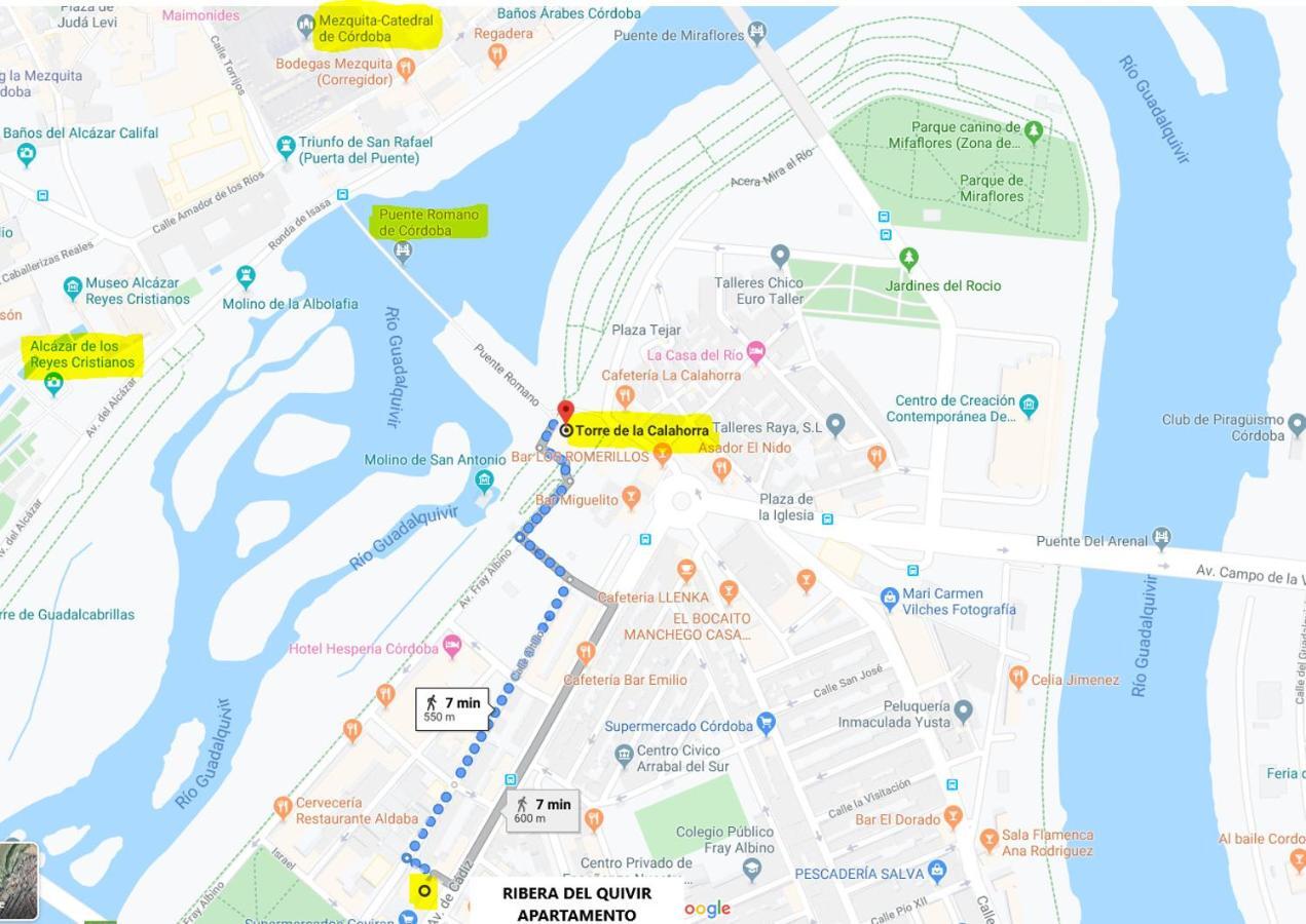 Ribera Del Quivir Apartment Cordoba Ngoại thất bức ảnh